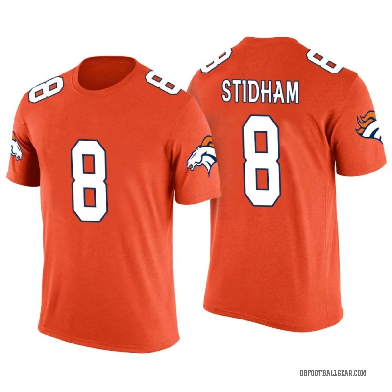 Jarrett Stidham Men's Orange Denver Broncos Color Rush T-Shirt